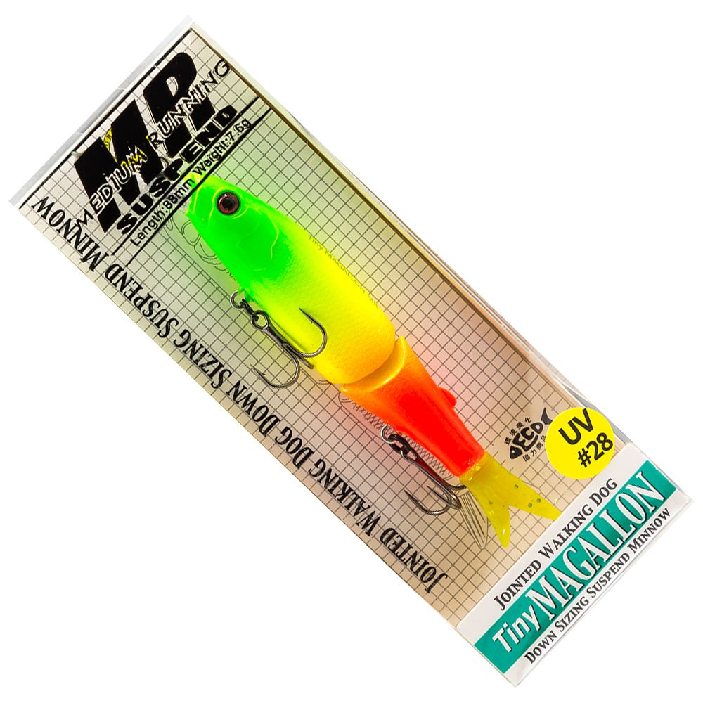 

Воблер Grows Culture Tiny Magallon uv28 88 мм 7.6 гр суспендер, Разноцветный, Tiny Magallon