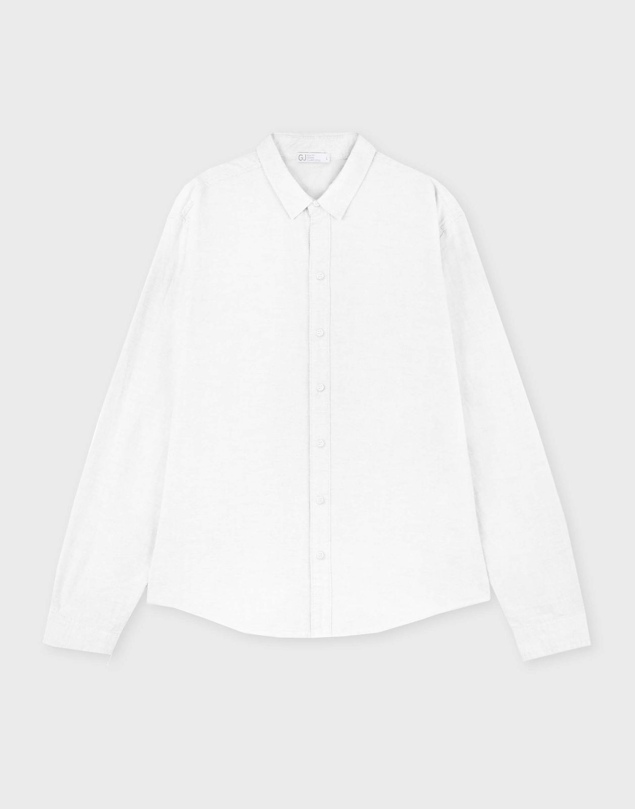

Рубашка мужская Gloria Jeans BSU000403 белый XS/176, BSU000403