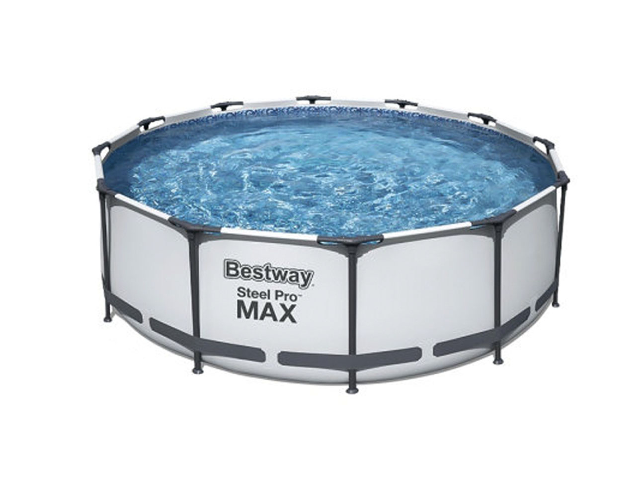 фото Бассейн каркасный bestway steel pro max 366х76 см, с фильтр насосом