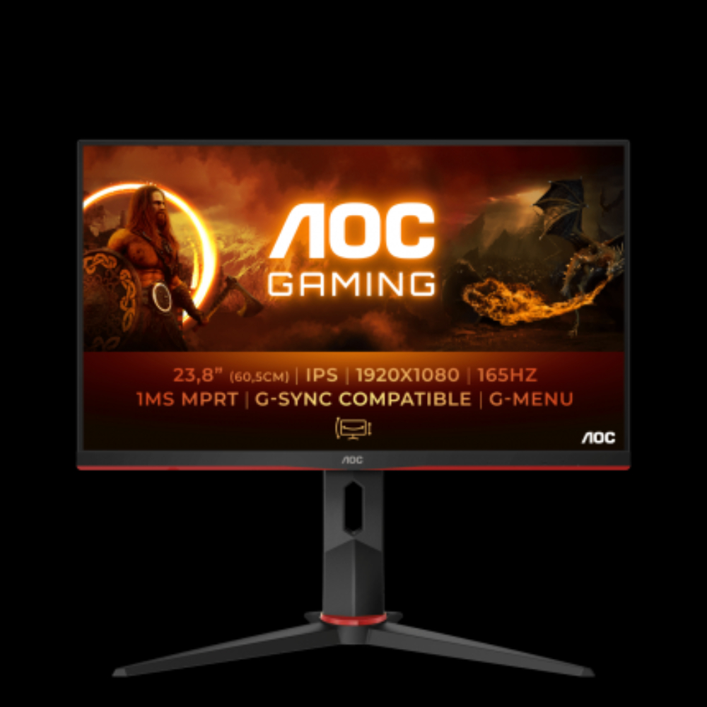 23.8" Монитор AOC 24G2SP красный, черный 165Hz 1920x1080 IPS