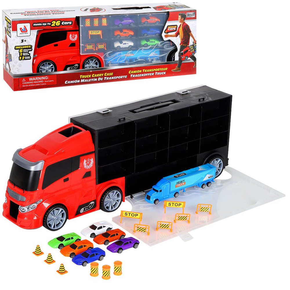 

Игровой набор Jinjia Toys Автовоз Касный JB0403367, Красный