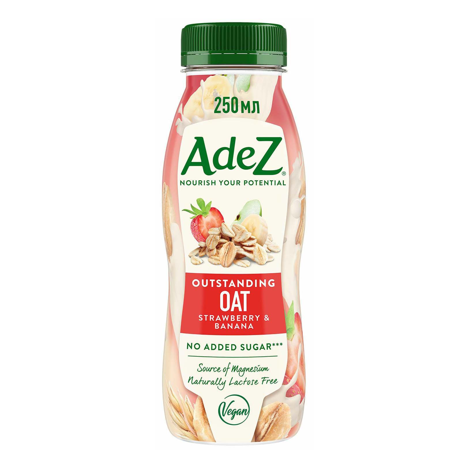 

Напиток AdeZ Великолепный овес с клубникой и бананом 250 мл