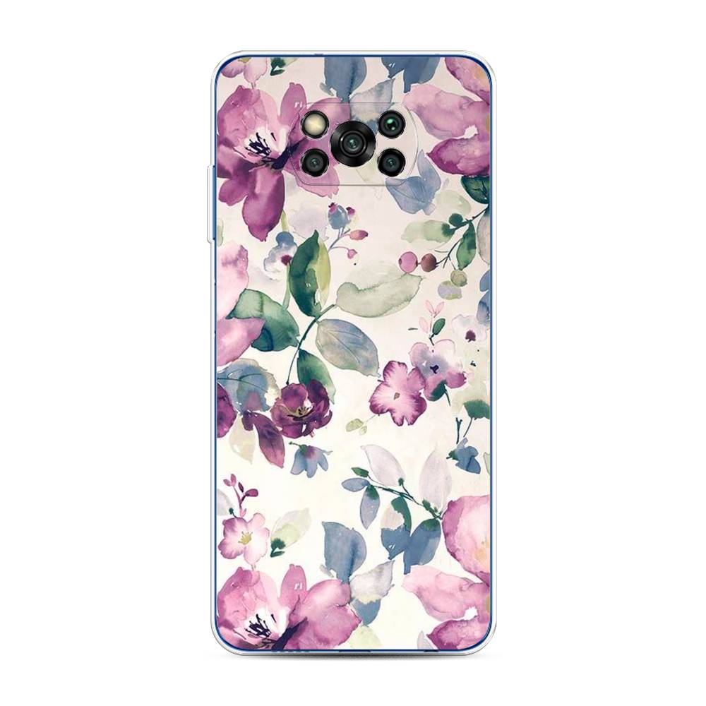 

Чехол Awog "Акварельная нежность" для Xiaomi Poco X3 NFC, 39250-8