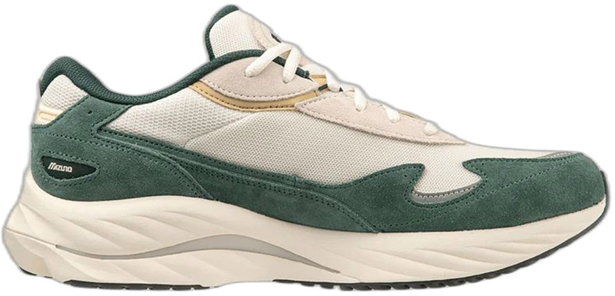 

Кроссовки мужские Mizuno WAVE RIDER B зеленые 4.5 UK, Зеленый, WAVE RIDER B