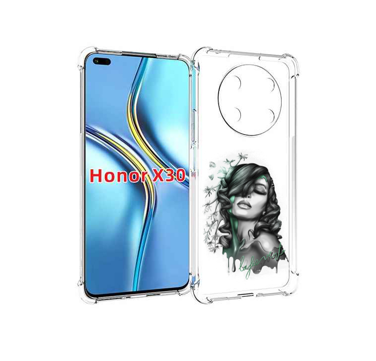 

Чехол MyPads Девушка 2 для Honor X30 / Magic4 Lite 5G, Прозрачный, Tocco