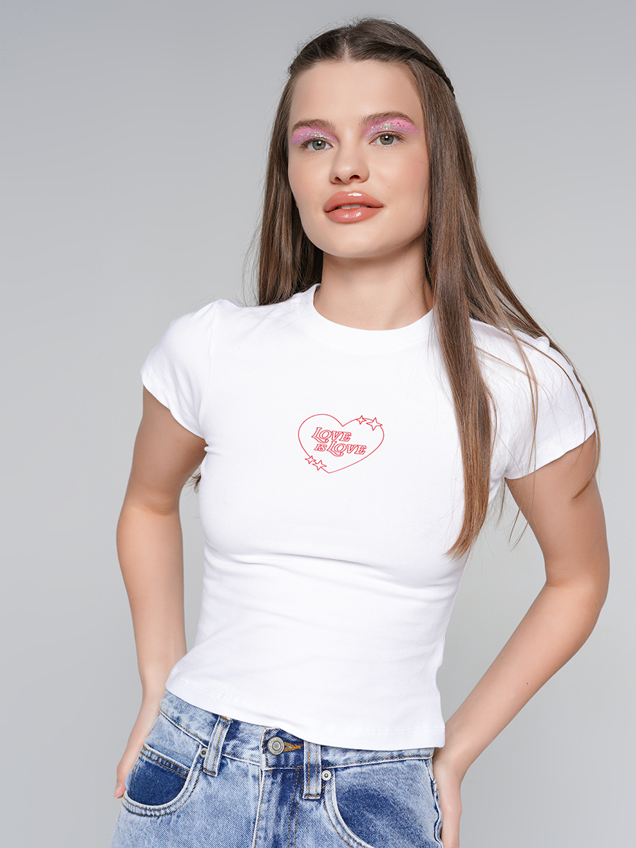 

Футболка женская ТВОЕ 90085 белая XS, 90085