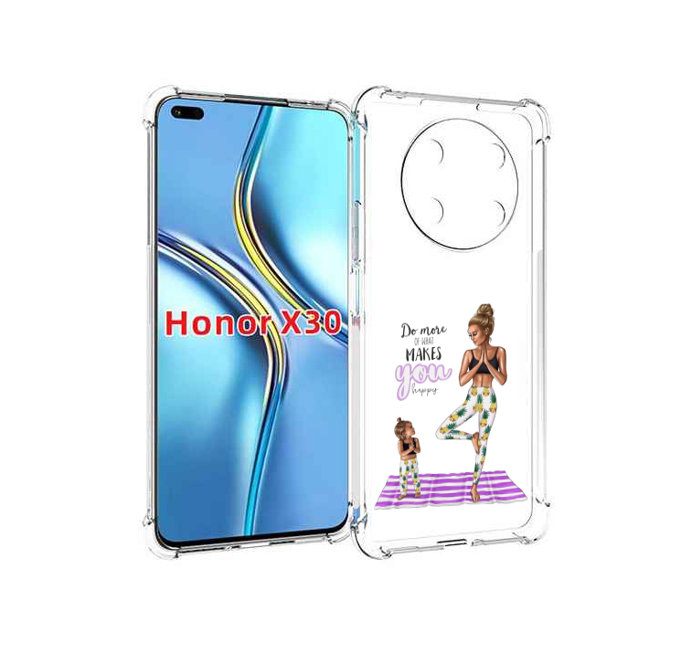 

Чехол MyPads Девочки-в-ананасах для Honor X30 / Magic4 Lite 5G, Прозрачный, Tocco