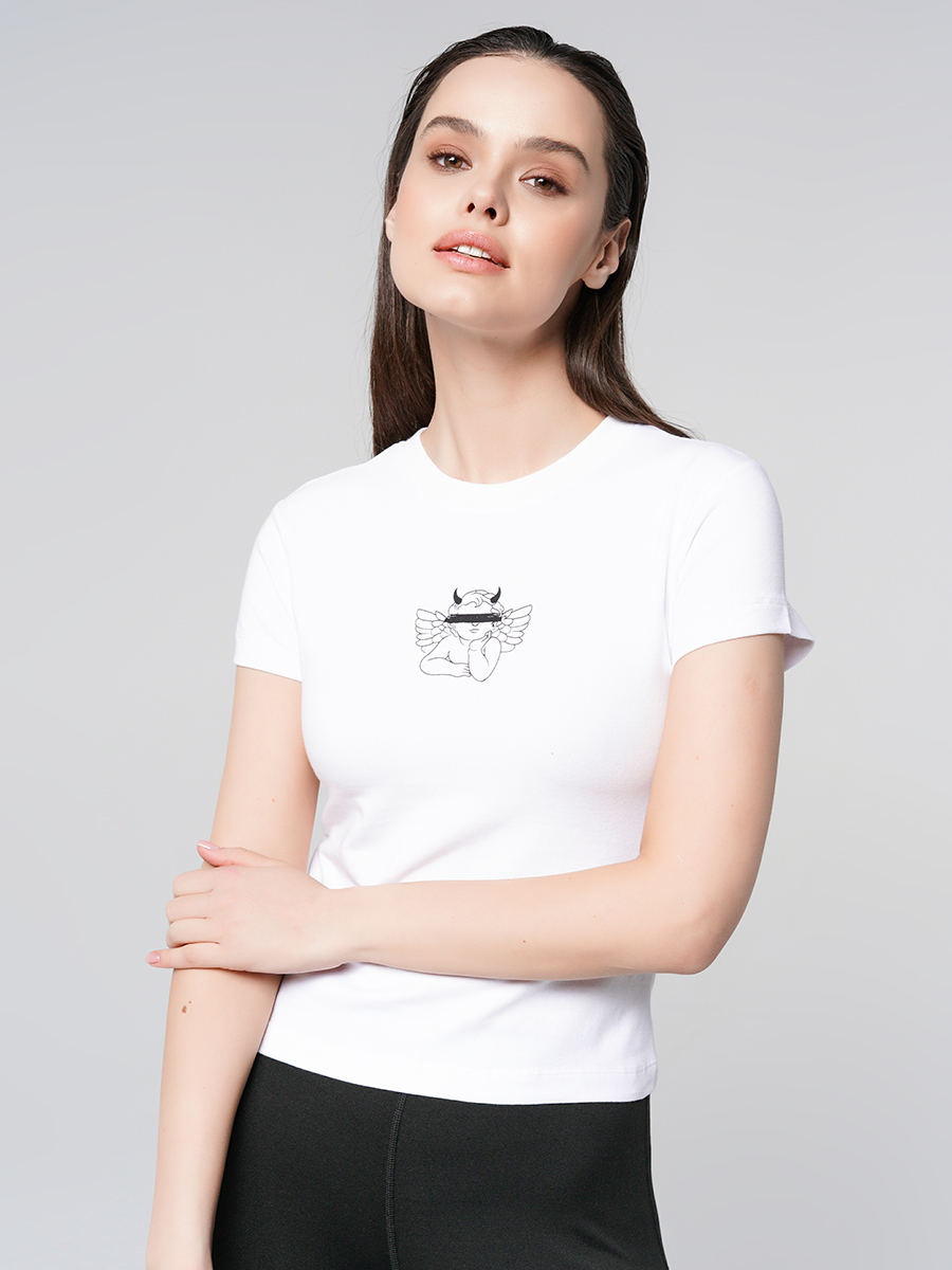 

Футболка женская ТВОЕ 90109 белая XL, 90109