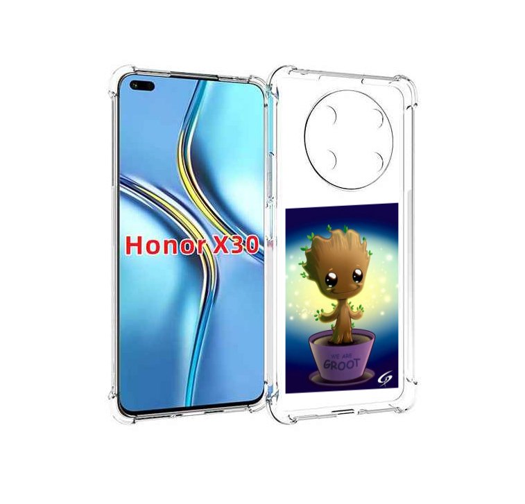 

Чехол MyPads Грут для Honor X30 / Magic4 Lite 5G, Прозрачный, Tocco