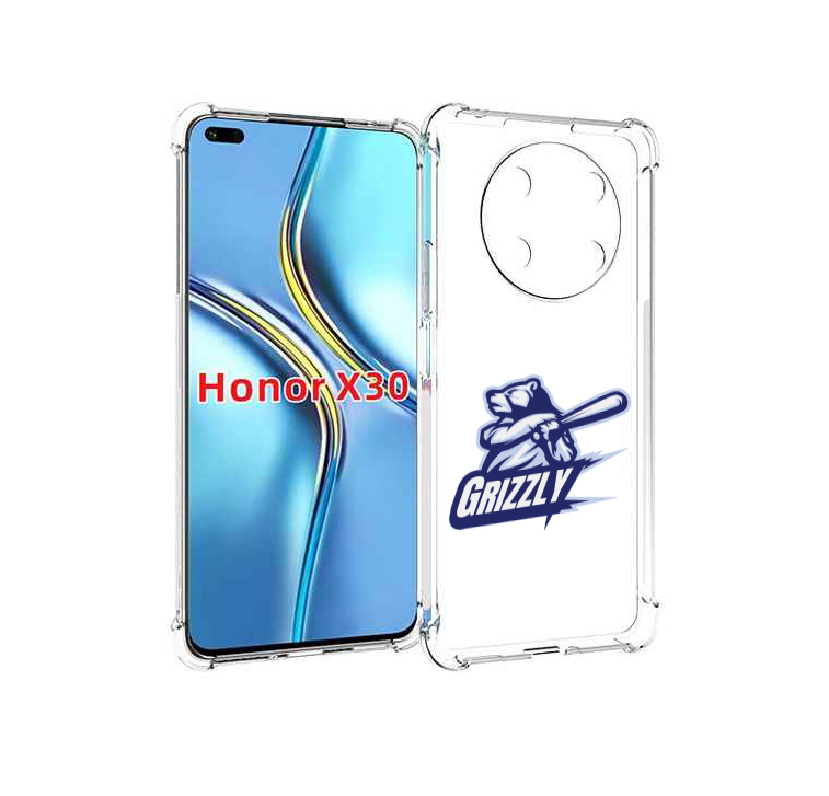 

Чехол MyPads Гризли для Honor X30 / Magic4 Lite 5G, Прозрачный, Tocco