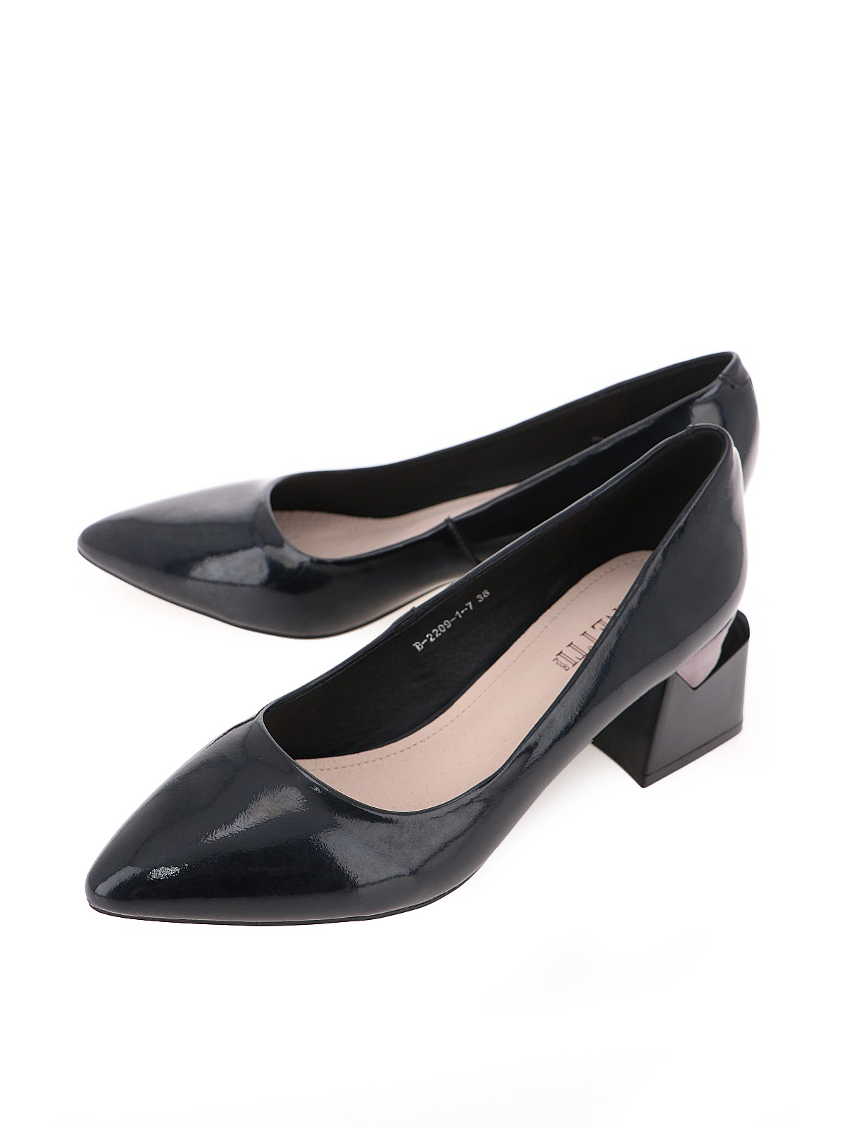 

Туфли женские Benetti B-2209-1-7 черные 36 RU, Черный, B-2209-1-7