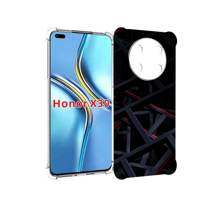 

Чехол MyPads Геометрия для Honor X30 / Magic4 Lite 5G, Прозрачный, Tocco