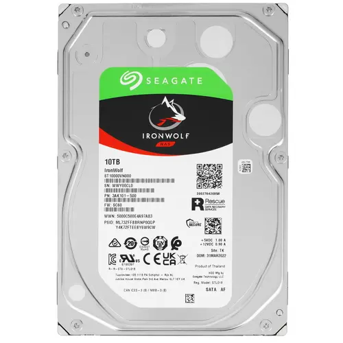 

Жесткий диск Seagate 10 ТБ (ST10000VN000)