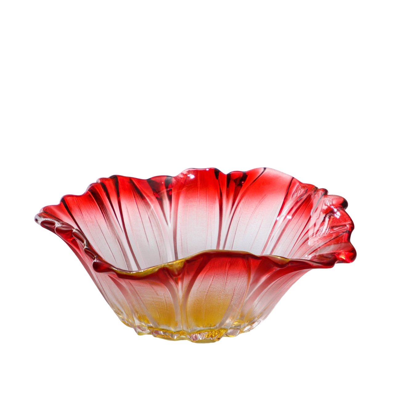 фото Салатник «красный цветок», 550 мл, 19,5?8 см nobrand