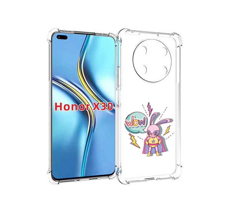 

Чехол MyPads Вау для Honor X30 / Magic4 Lite 5G, Прозрачный, Tocco