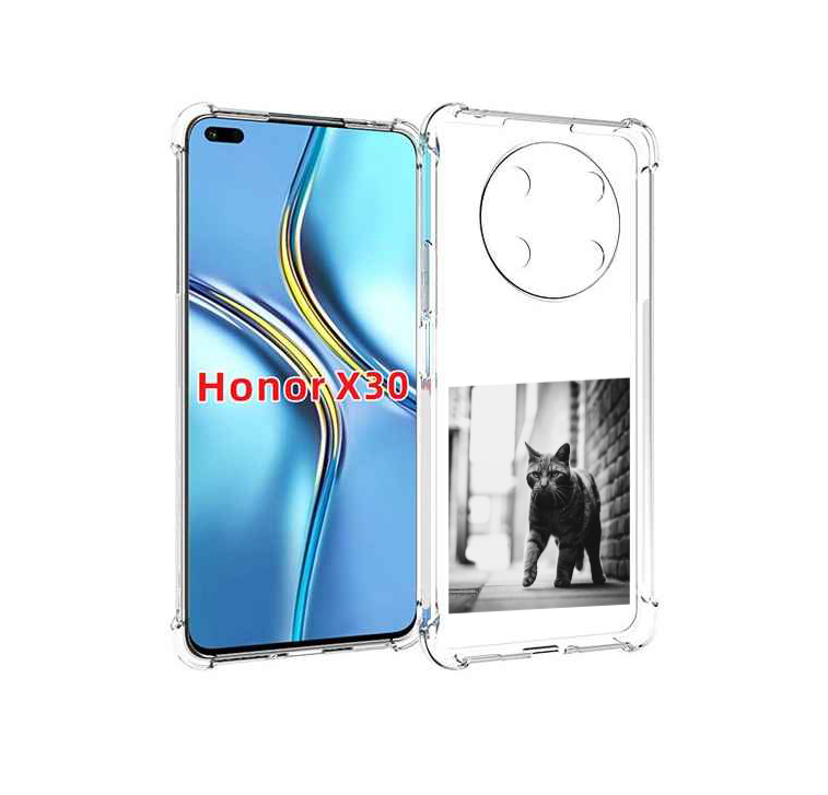 

Чехол MyPads Важный-кот для Honor X30 / Magic4 Lite 5G, Прозрачный, Tocco