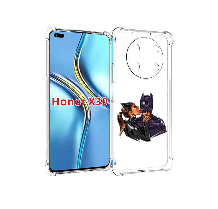 

Чехол MyPads Бэтман для Honor X30 / Magic4 Lite 5G, Прозрачный, Tocco