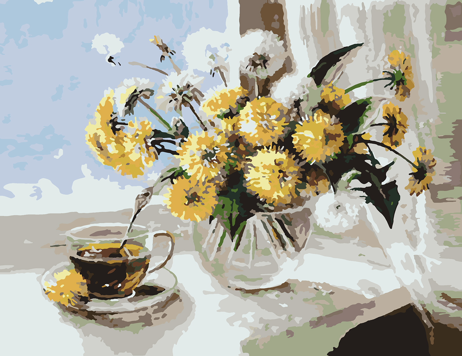 

Картина по номерам Красиво Красим Одуванчики, 70 х 80 см, Одуванчики