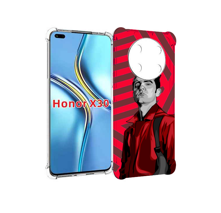 

Чехол MyPads Берлин-бумажный-дом для Honor X30 / Magic4 Lite 5G, Прозрачный, Tocco