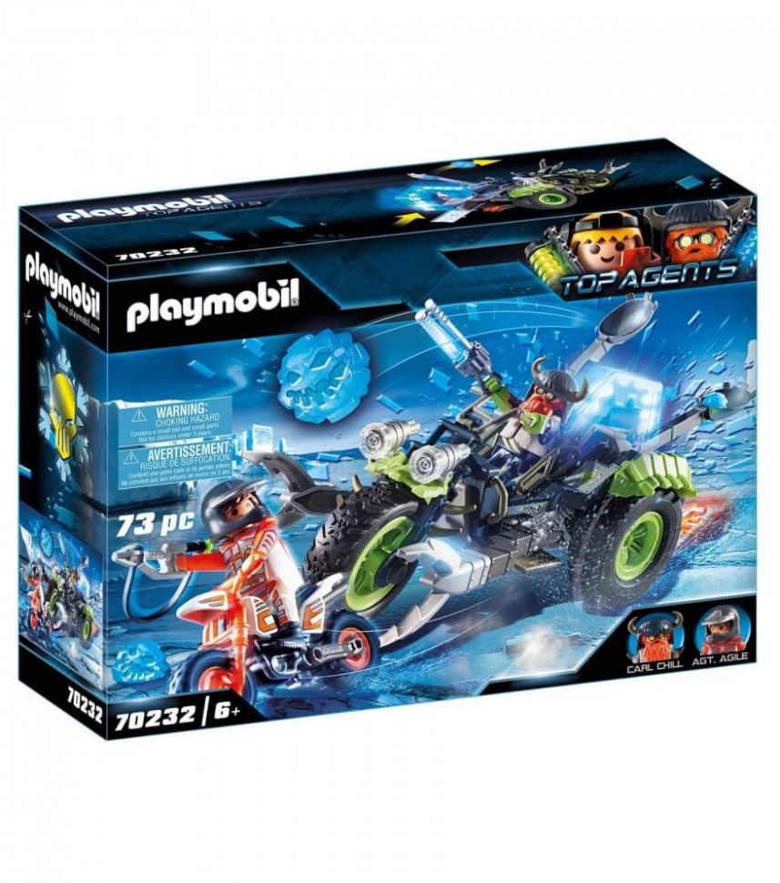 

Конструктор Playmobil Ледяной трайк Арктических повстанцев 70232