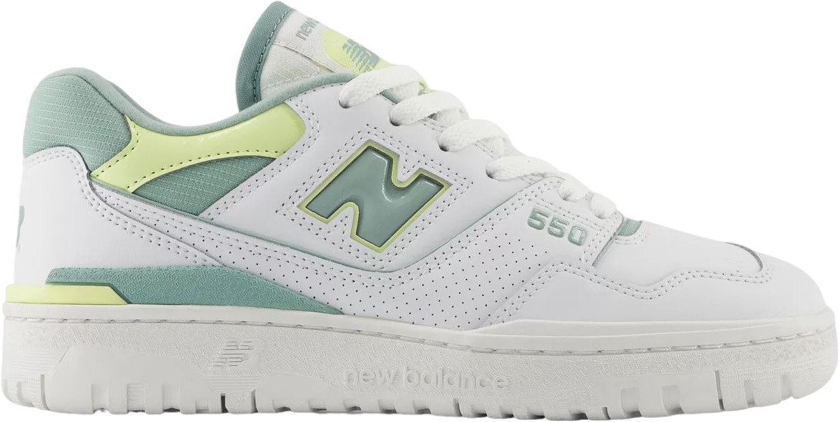 

Кеды женские New Balance 550 белые 6 US, Белый, 550