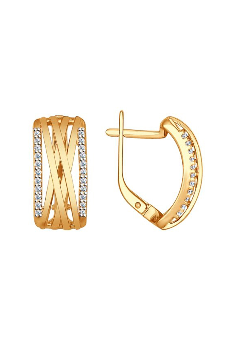 

Серьги из серебра с фианитом SOKOLOV 93020679, 93020679_k
