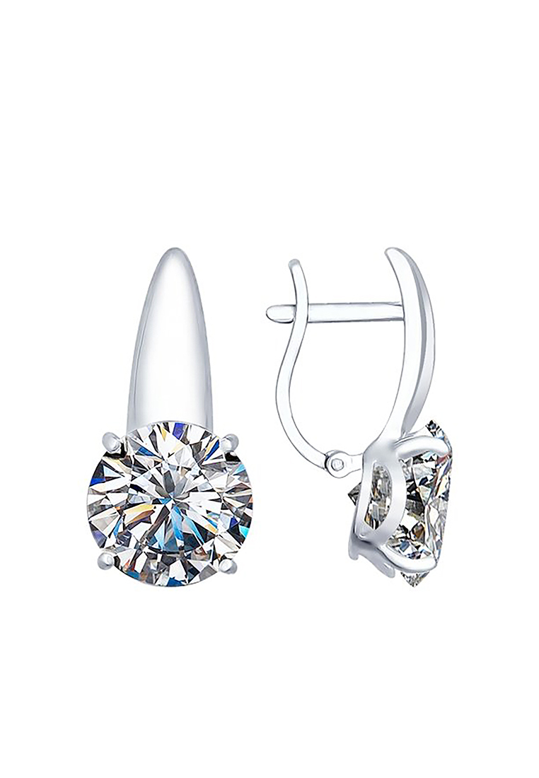 

Серьги из серебра с фианитом SOKOLOV 94022274, 94022274_k
