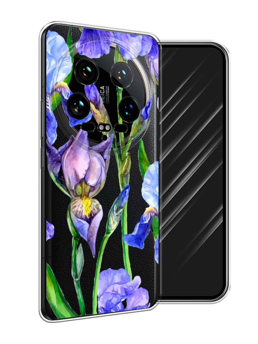 

Чехол Awog на Xiaomi 14 Ultra "Синие ирисы", Фиолетовый;голубой;зеленый, 321850-1