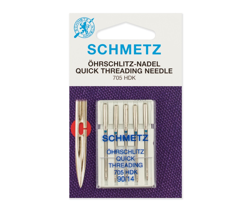 

Иглы Sсhmetz легковдеваемые, № 90, 5 шт.
