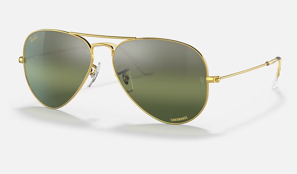 Солнцезащитные очки унисекс Ray-Ban RBN-8056597662116 зеленые