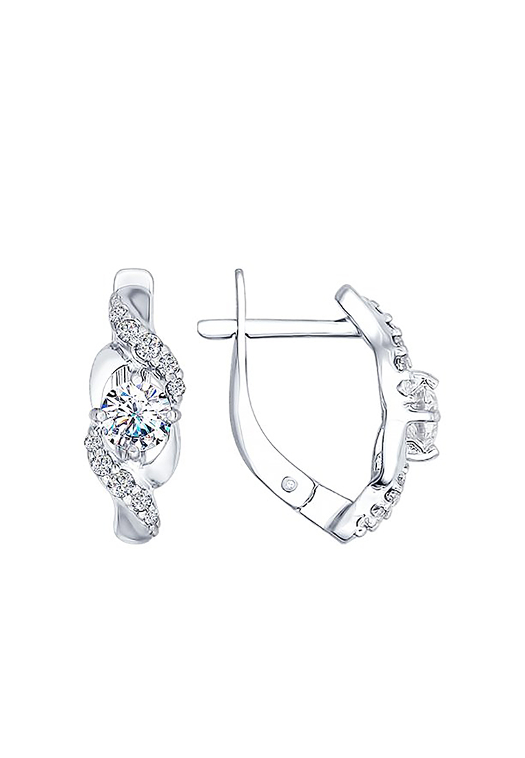 

Серьги из серебра с фианитом SOKOLOV 94022351, 94022351