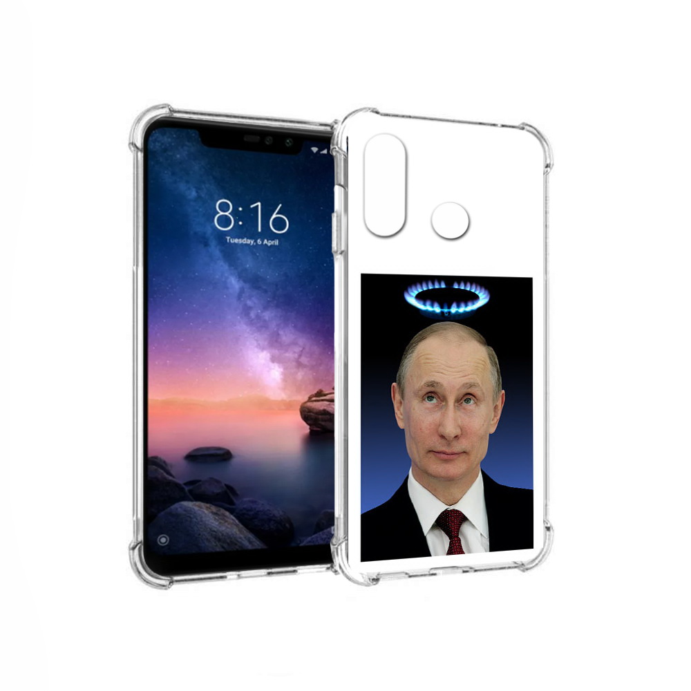 

Чехол MyPads Tocco для Xiaomi Redmi Note 6 святой газ (PT118671.310.594), Прозрачный, Tocco