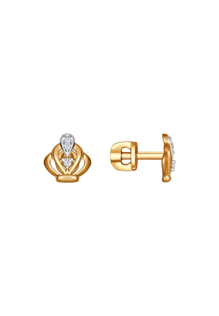 

Серьги из серебра с фианитом SOKOLOV 93020769, 93020769_k