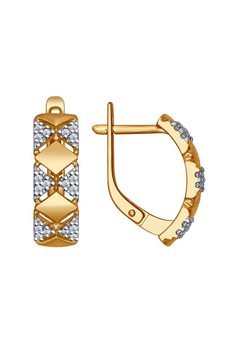 

Серьги из серебра с фианитом SOKOLOV 93020748, 93020748_k