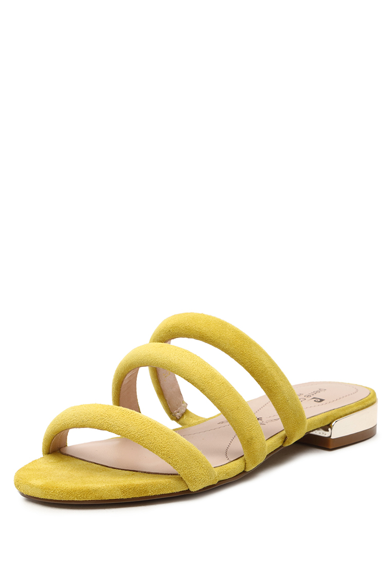 

Мюли женские Pierre Cardin JX21S-443-5 желтые 38 RU, Желтый, JX21S-443-5