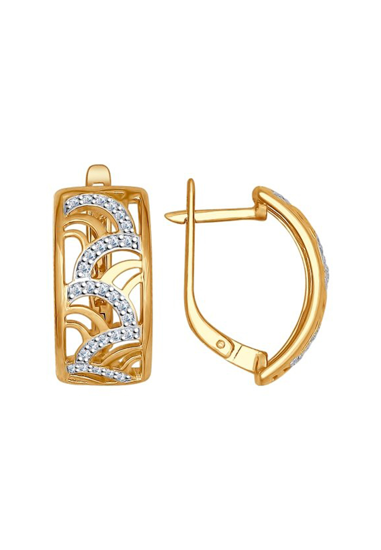 

Серьги из серебра с фианитом SOKOLOV 93020728, 93020728_k