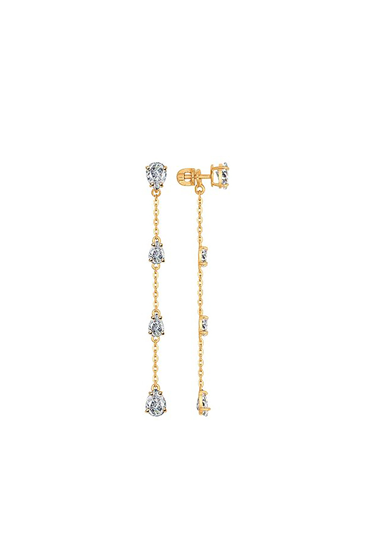 

Серьги из серебра с фианитом SOKOLOV 93020628, 93020628_k