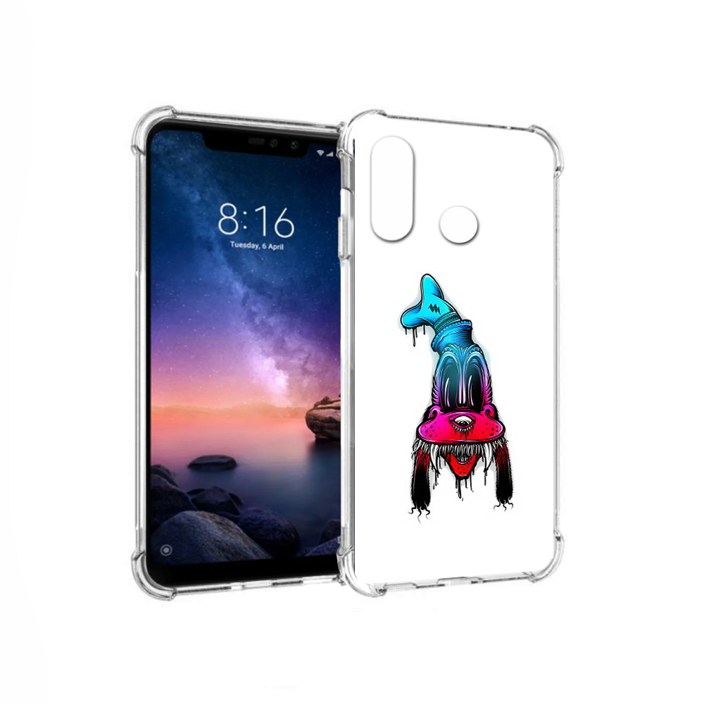 

Чехол MyPads Tocco для Xiaomi Redmi Note 6 Гуффи (PT118671.310.57), Прозрачный, Tocco