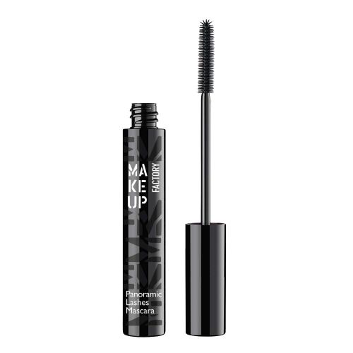 Тушь для ресниц Make Up Factory Panoramic Lashes Mascara №01 Чёрный, 10 мл make up factory тушь для ресниц 01 panoramic lashes mascara 10 мл