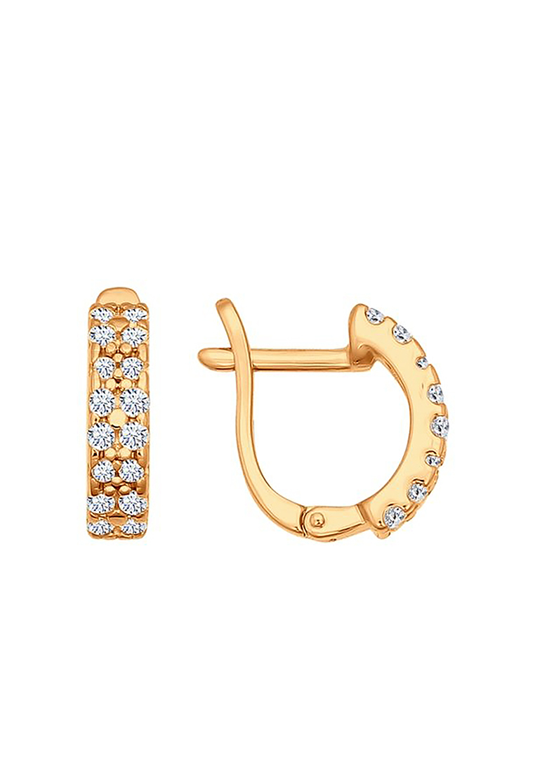 

Серьги из серебра с фианитом SOKOLOV 93020647, 93020647_k