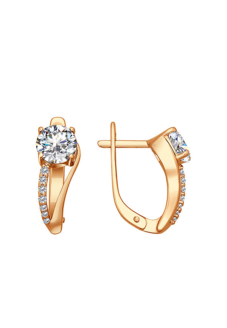

Серьги из серебра с фианитом SOKOLOV 93020368, 93020368_k