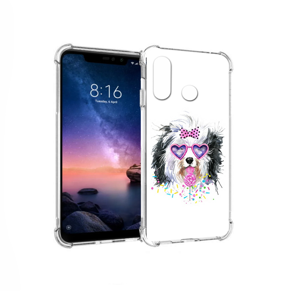 

Чехол MyPads Tocco для Xiaomi Redmi Note 6 пушистик (PT118671.310.559), Прозрачный, Tocco