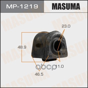 

MASUMA MP1219 Втулка стабилизатора MASUMA /front/ CIVIC [уп.2]
