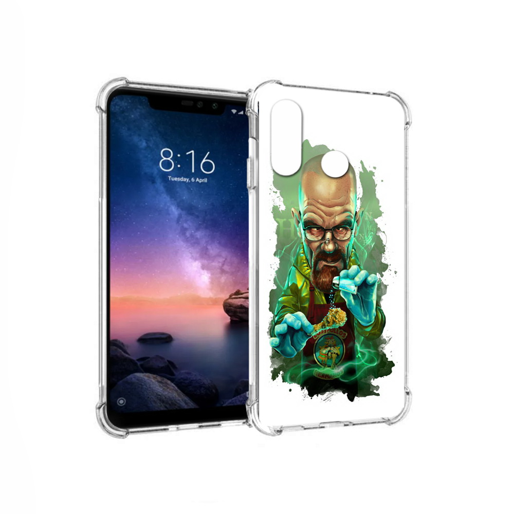 

Чехол MyPads Tocco для Xiaomi Redmi Note 6 повар (PT118671.310.546), Прозрачный, Tocco