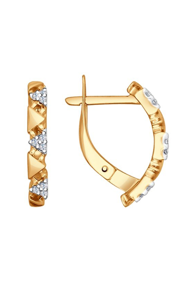 

Серьги из серебра с фианитом SOKOLOV 93020749, 93020749_k