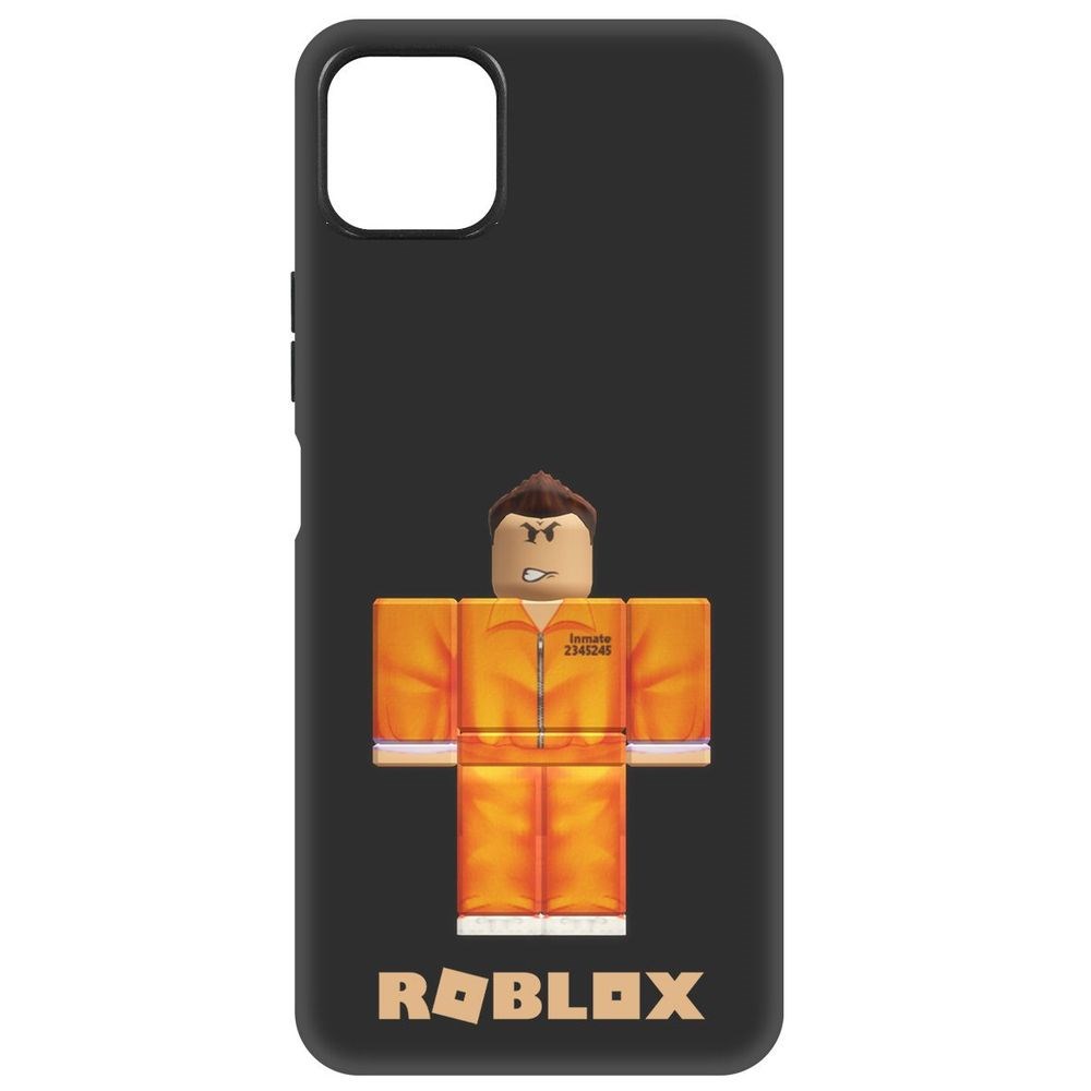 

Чехол-накладка Софт Roblox-Заключенный для Wiko T3, Черный