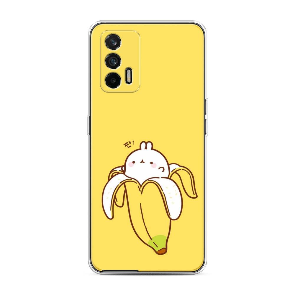 

Чехол Awog на Realme GT "Зайчик-бананчик", Разноцветный, 256350-2