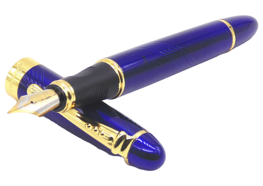 Перьевая ручка Jinhao X450 Lightning Blue 05mm подарочная упаковка 1500₽