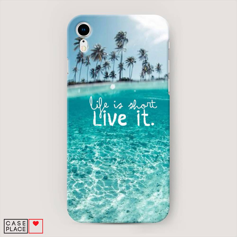 

Пластиковый чехол "Live it" на Apple iPhone XR (10R), 12020-5