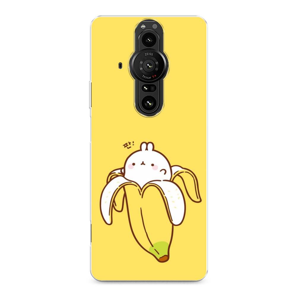 

Чехол Awog на Sony Xperia Pro-I "Зайчик-бананчик", Разноцветный, 55050-2